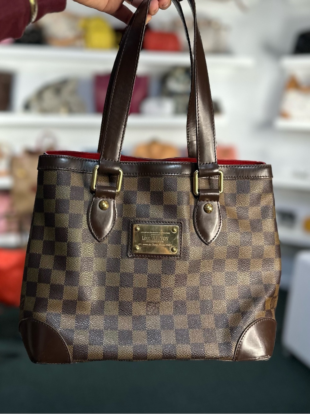 LV Damier Ebene Tote